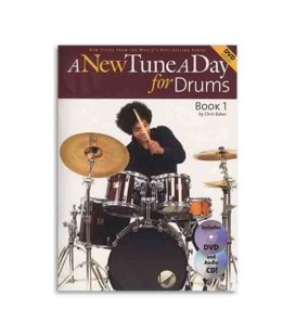 New Tune a Day for Drums Book CD DVD