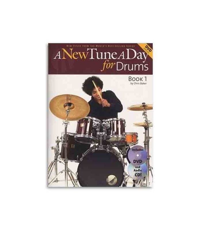 A New Tune a Day for Drums Book CD DVD