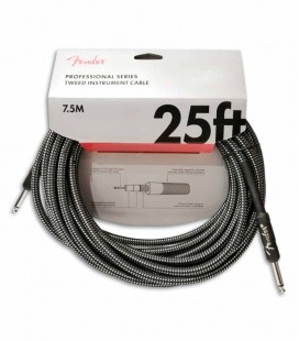 Cable Fender for Guitar Professional Series Grey 7.5m