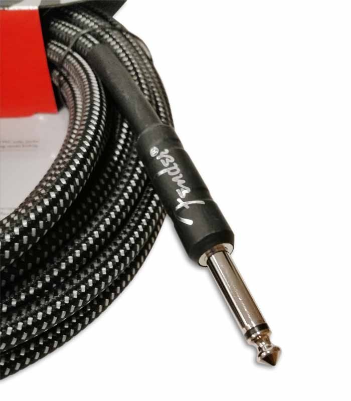 Jack do cabo Fender Professional Cinza Tweed 7.5m