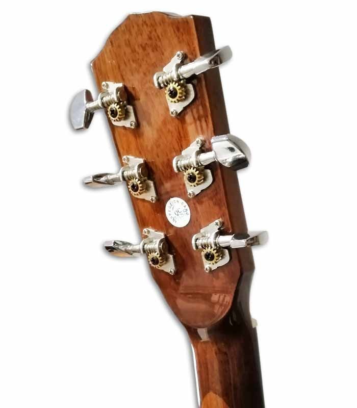 Tuning machines of Acoustic Guitar Fender CP-60S Parlor Sunburst