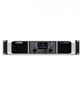 Foto dos controlos do Amplificador de Potência Yamaha PX8