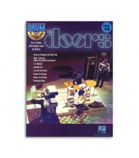 Libro Music Sales HL00699887 Drum Play Along The Doors Book CD