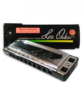 Photo of harmonica Lee Oskar Major Diatonic in Eb with box