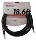 Cabo Fender para Guitarra Professional Series Preto 5.5m