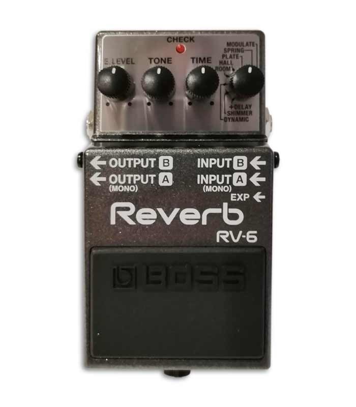 Boss
RV-6 Reverb | Pedal de efeitos | Salão Musical