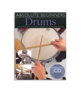 Libro Music Sales AM92617 Absolute Beginners Drums Book CD