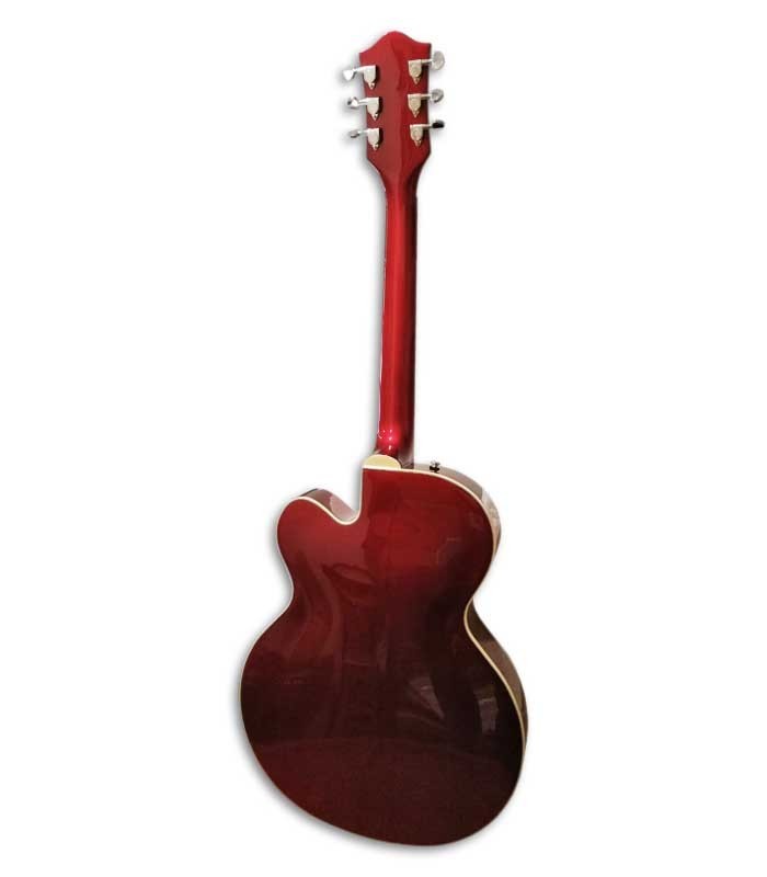Back of guitarra Gretsch G2420T Streamliner Candy Apple Red