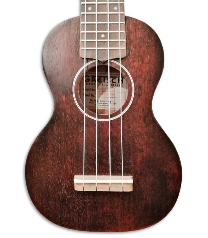 Corpo do ukulele Gretsch Soprano G9100