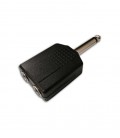 Adaptador Schulz S 55 Mono 2x Jack Mono