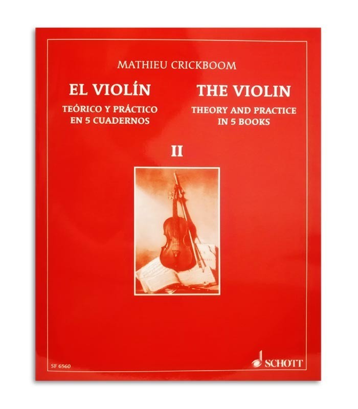 Book Mathieu Crickboom The Violin Theory and Practice Vol 2 SF6560