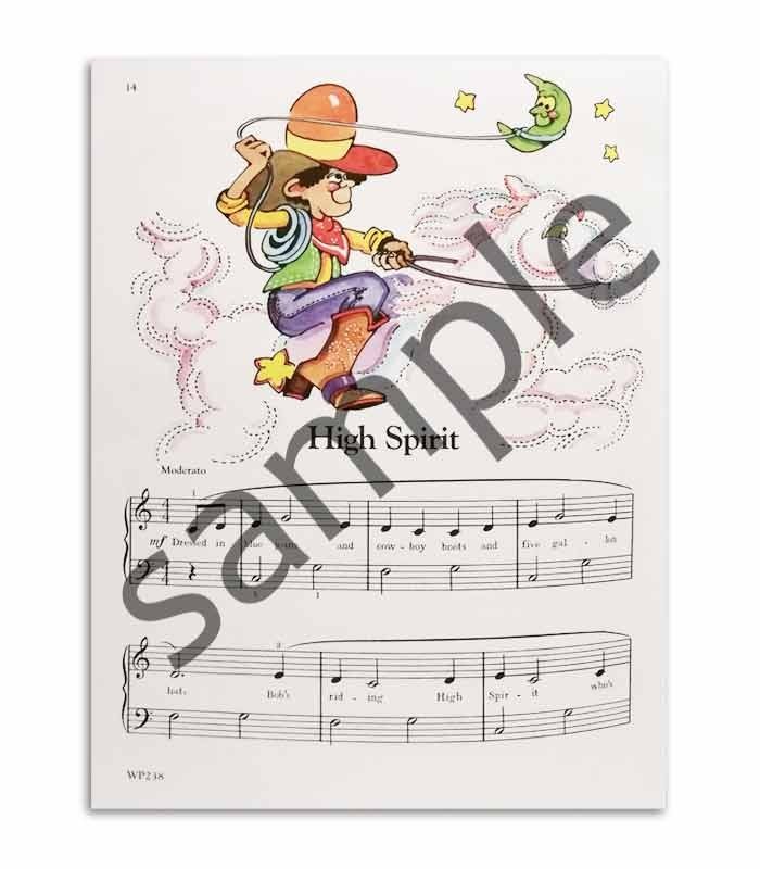 Another sample page of book Boogie Rock & Country Level 1 for Piano