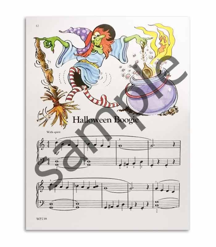 Sample page of book Boogie Rock & Country Level 1 for Piano