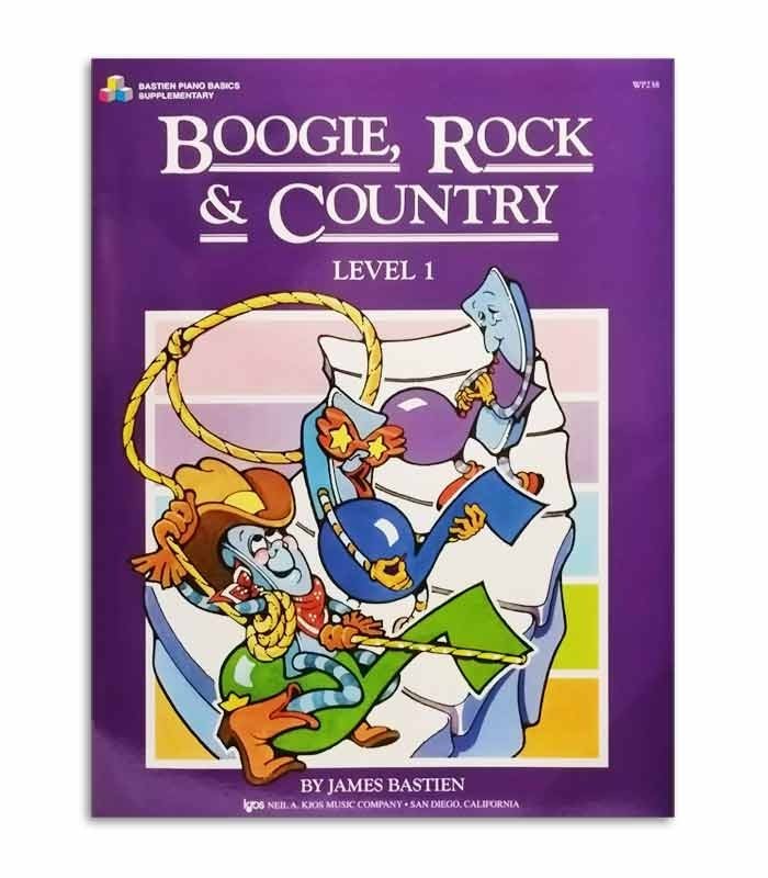 Capa do livro Boogie Rock & Country Level 1 for Piano