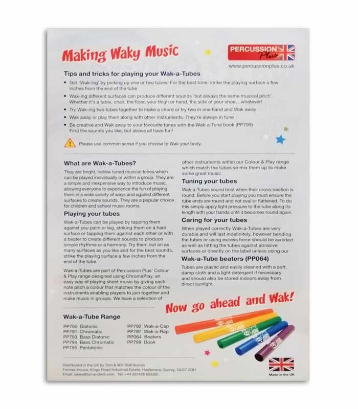 Tips for use of Wakatubes Chromatic PP791