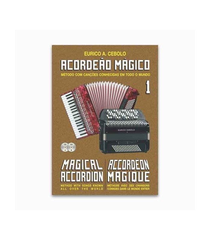 Cover of method Acordeão Mágico 1 de Eurico Cebolo