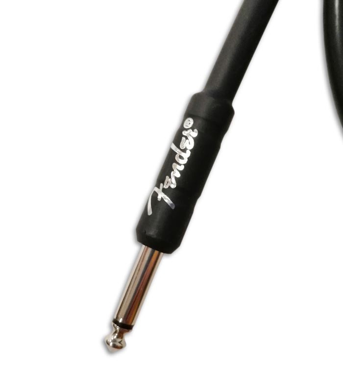 Jack do cabo Fender para Guitarra Professional Series Preto em L 3m