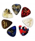 Photo of several Fender picks