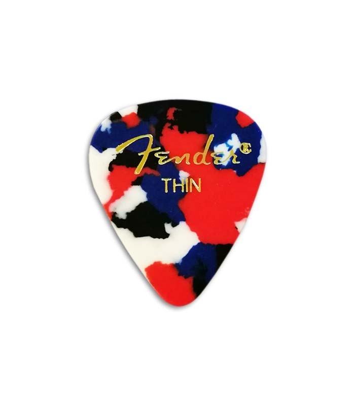 Photo Fender pick thin