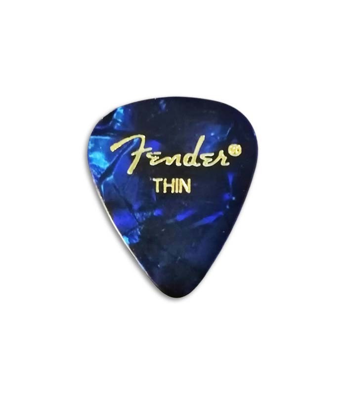 Photo of Fender pick blue 