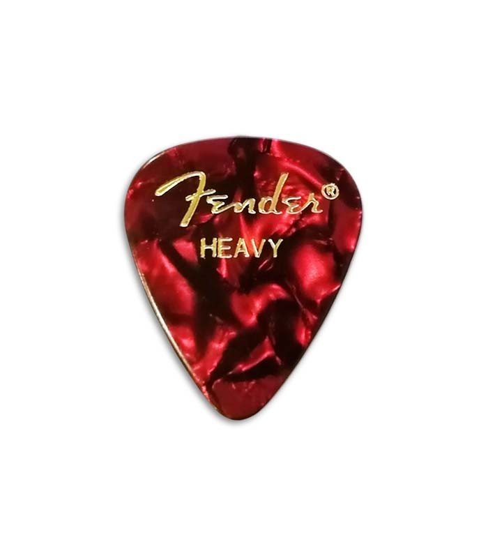 Photo of Fender pick red