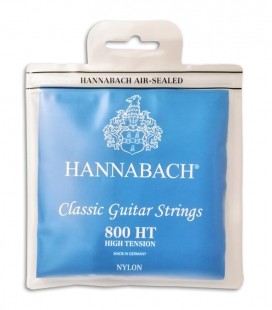Jogo de Cordas Hannabach E800HT Guitarra Clássica Nylon Alta Tensão