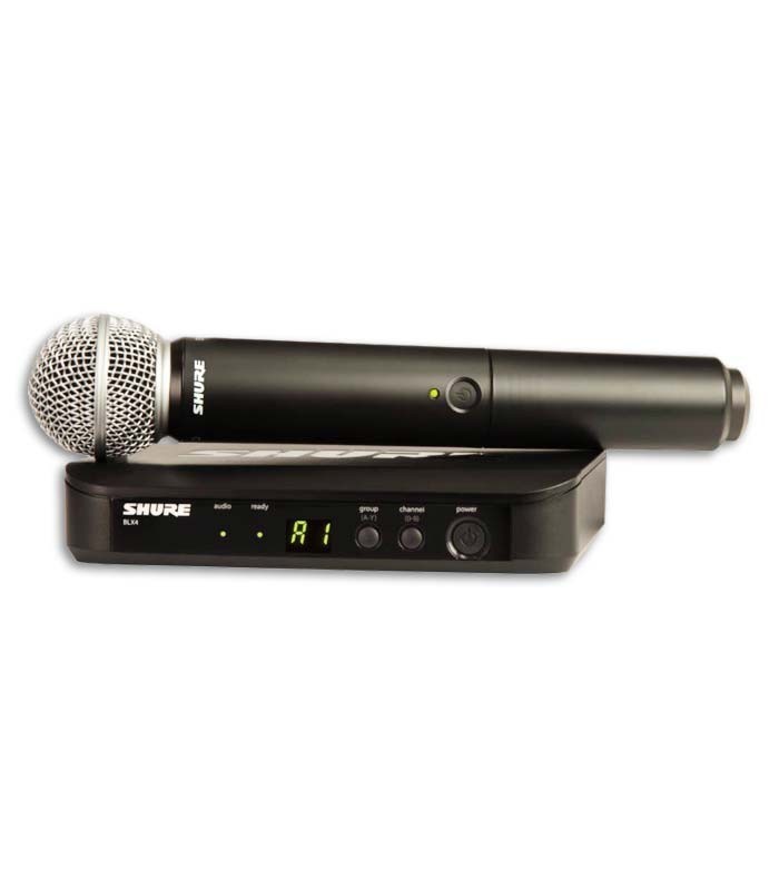 Sistema Microfone Receptor Emissor Completo Shure BLX24E SM58 H8E