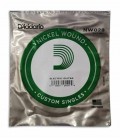 Cuerda Individual Daddário NW028 para Guitarra Eléctrica Nickel Wound