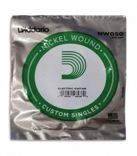 Cuerda Individual Daddário NW050 para Guitarra Eléctrica Nickel Wound