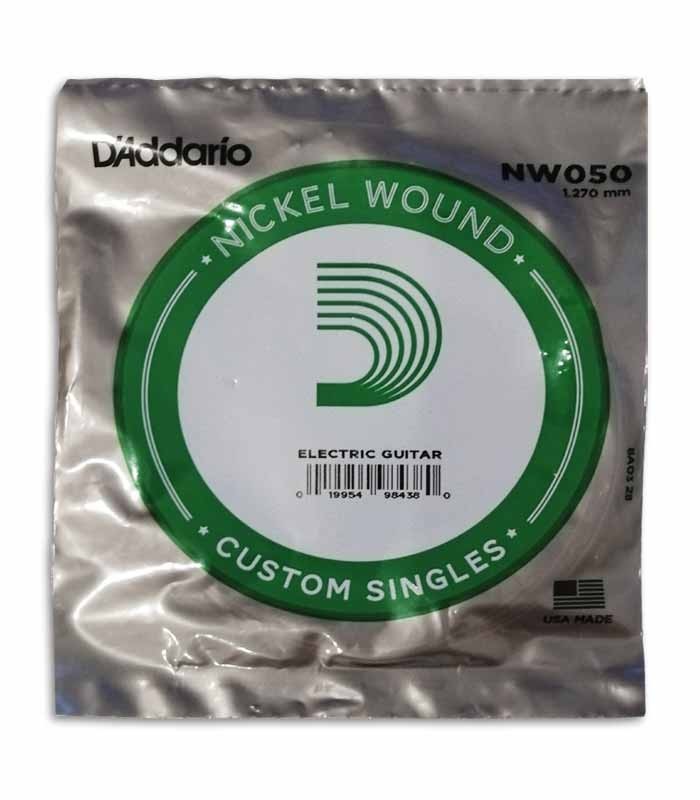Individual String Daddário NW050 for Electric Guitar Nickel Wound