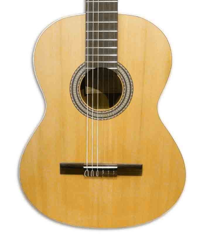 Body and rosette of Alhambra Classical Guitar Z-Nature 