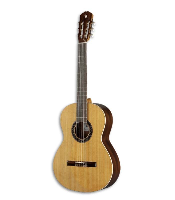 A guitarra clássica Alhambra 1C LH é um modelo para esquerdinos