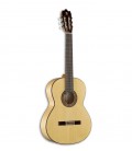 Guitarra de flamenco Alhambra 3F, com acção baixa para maior destreza 