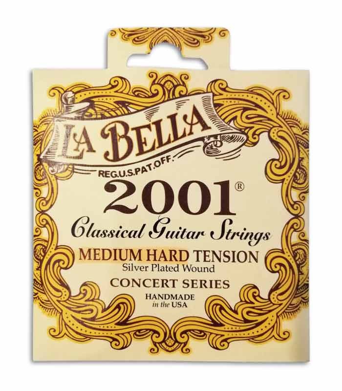 LaBella 2001 Guitarra Clásica | Juego Cuerdas | Salão Musical