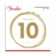 Jogo de Cordas Fender 70XL para Guitarra Folk Phosphor Bronze 010-048