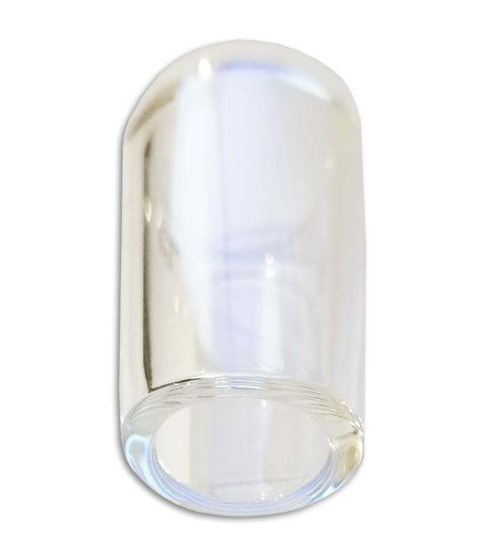 Slide Dunlop 218 para Guitarra Transparente Heavy Medium Short