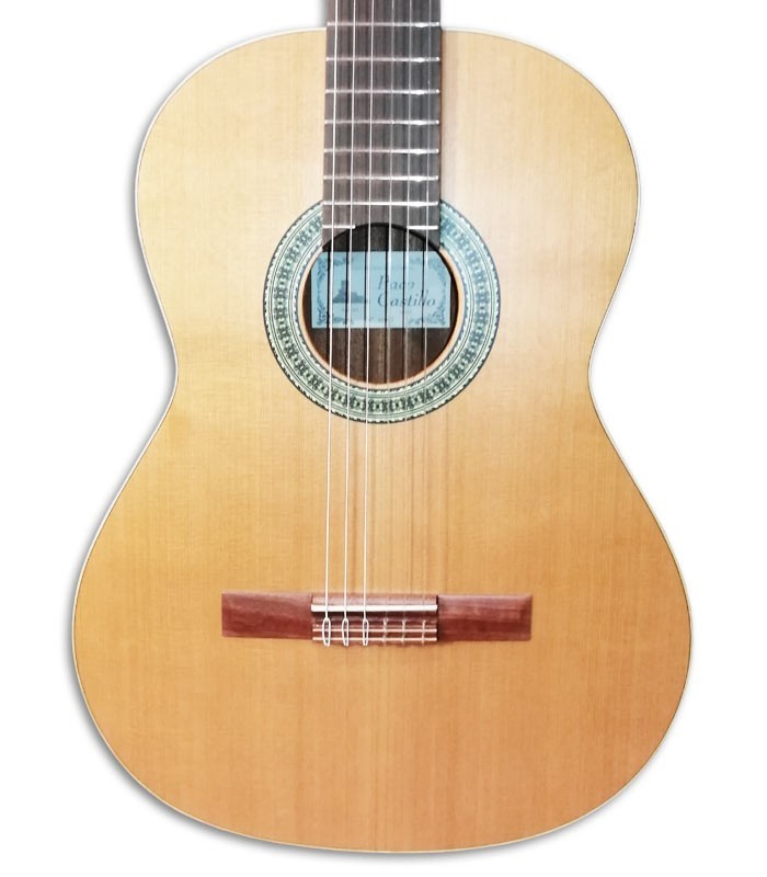 Corpo da guitarra clássica Paco Castillo 201 