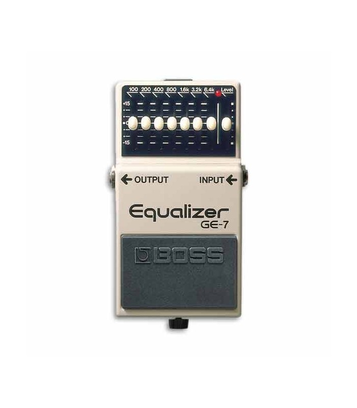 Foto superior do pedal Boss GE-7 