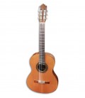 Foto frontal da guitarra Paco Castillo 202