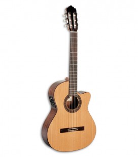 Paco Castillo 222 CE Guitarra Clásica Cedro Sapele Equalizador Cutaway