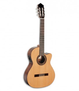 Paco Castillo 222 CE Guitarra Clássica Cedro Sapelly Equalizador Cutaway