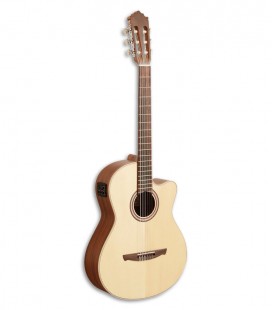 Classical Guitar Paco Castillo 221 CCE Spruce Sapelly Equalizer Cutaway