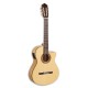 Guitarra flamenca Paco Castillo modelo 223 FCE com tampo em spruce maciço