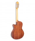 Photo of the Paco Castillo classical guitar 232 TE back and in three quarters