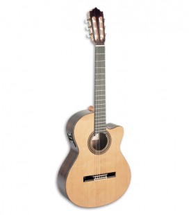 Foto guitarra clássica Paco Castillo 234 TE de frente e em três quartos
