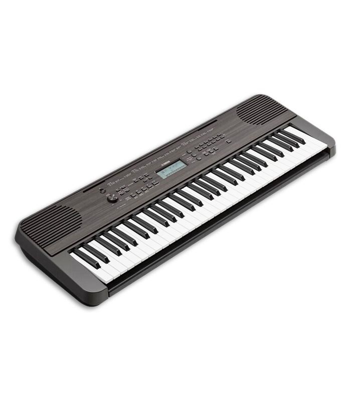 Photo of Yamaha Keyboard PSR E360 front and in three quarters