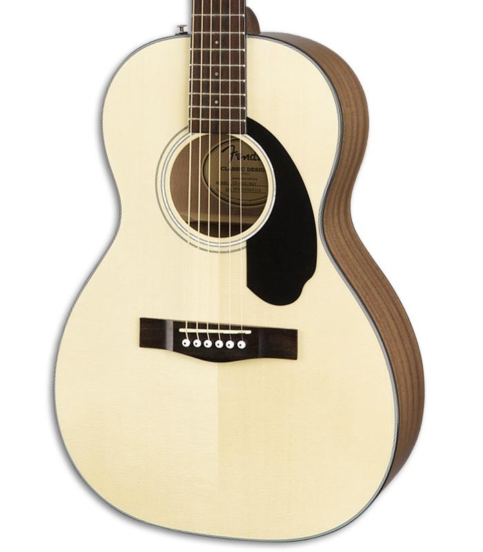 Foto da Guitarra Acústica Fender CP-60S Parlor tampo e roseta
