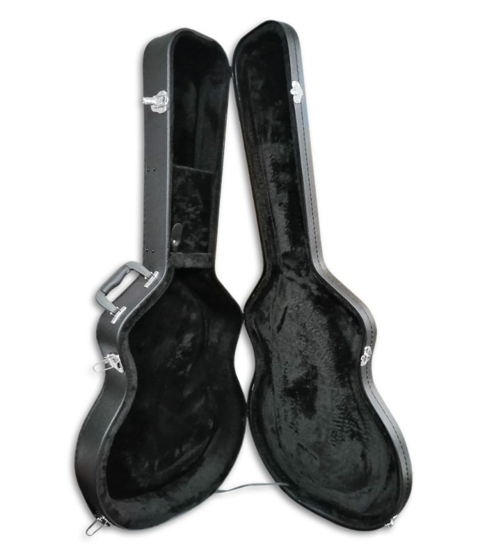 Photo of the Gretsch case model G2622T for Streamliner guitar interior