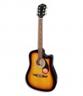 Folk Guitar Fender FA 125CE Sunburst
