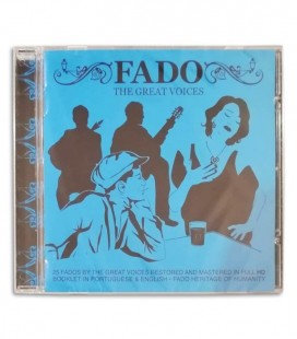Foto da capa do CD Fado nas Grandes Vozes editado pela Sevenmuses